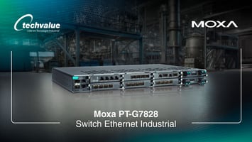 Más puertos, más confiabilidad: el switch MOXA PT-G7828 está hecho para ambientes críticos