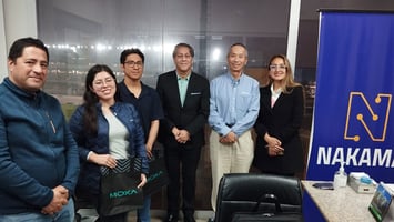 Techvalue y Moxa impulsan la innovación tecnológica en Perú con visita clave a Nakama