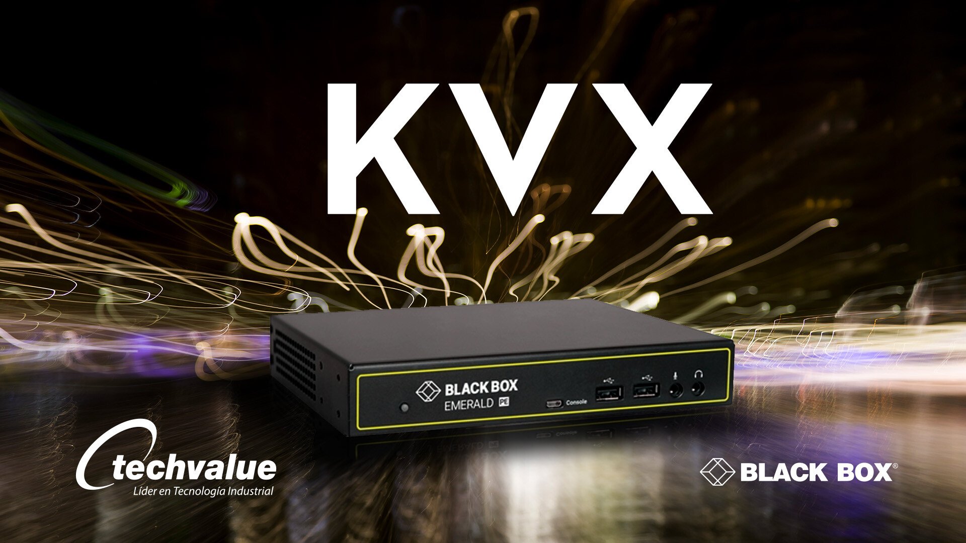 Gestión de señales a larga distancia: Conoce el KVX de la familia KVM de Black Box exclusivo en Techvalue